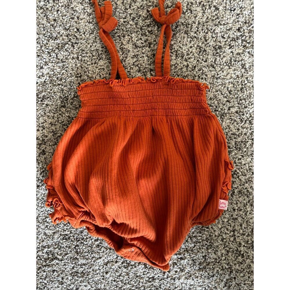 ❤️RuffleButts Ribbed Bubble Romper